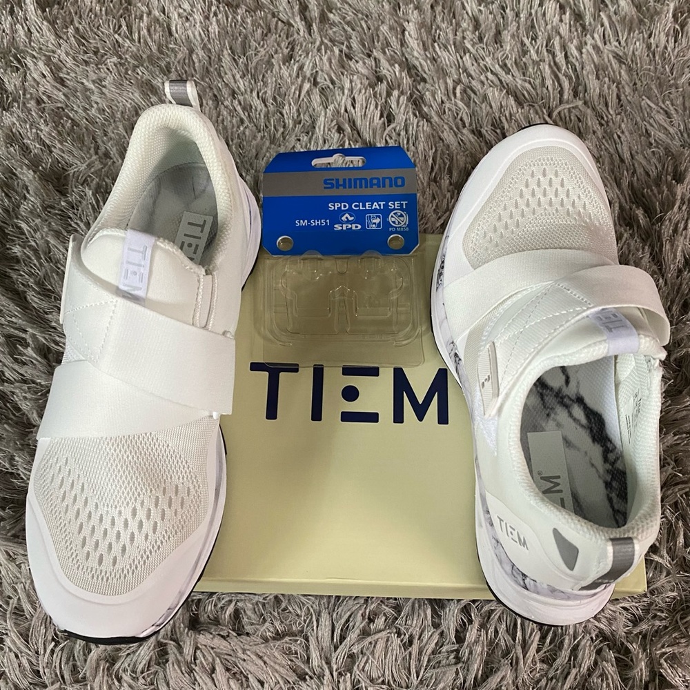 Slipstream Cycling Sneaker TIEM Size 7.5
